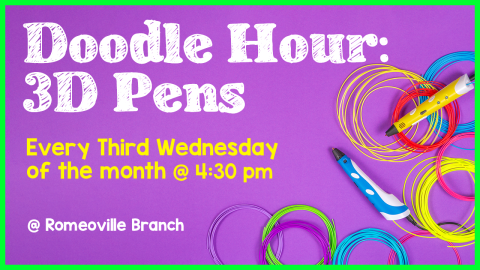 Doodle Hour: 3D Pens