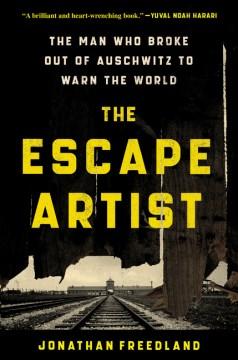 Book jacket for The Escape Artist by Jonathan Friedland