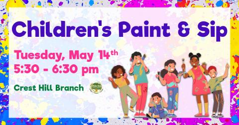 Children's Paint & Sip