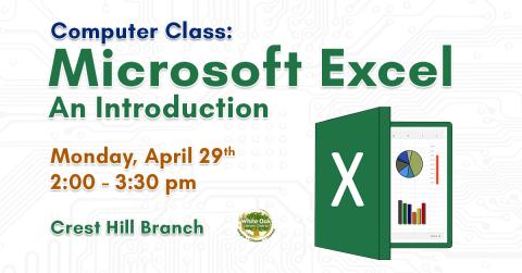 Microsoft Excel: An Introduction 