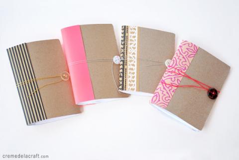recycled notebooks
