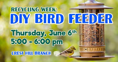 Recycling Week: DIY Bird Feeder