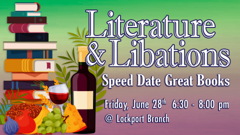 Literature & Libations: Speed Date a Good Book