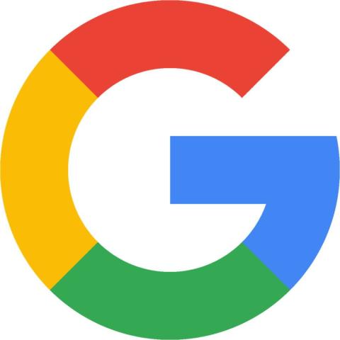 Image of the Google logo: a capital G in red, yellow, green, and blue