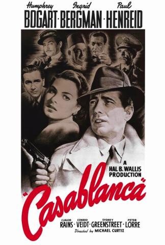 Casablanca movie poster