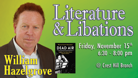 Literature & Libations with Author William Hazelgrove