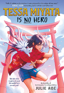 cover art from the novel Tess Miyata is no Hero