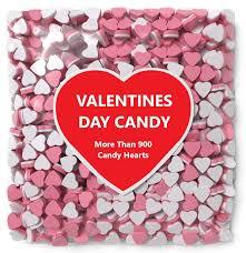 Picture with white and pink Candy saying Valentines Day Candy