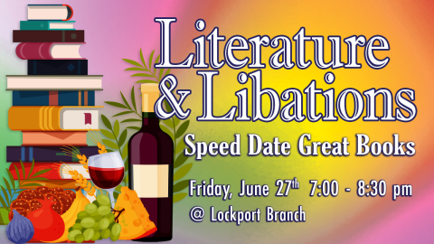 Literature & Libations: Speed Date a Good Book