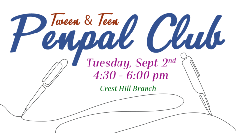 Tween and Teen Penpal Club 