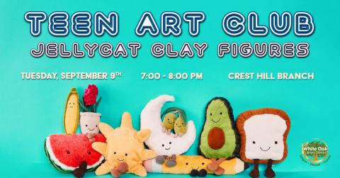 Teen Art Club Jellycat Figures
