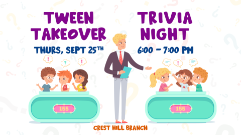 Tween Takeover: Trivia Night
