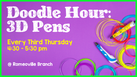 Doodle Hour: 3D Pens