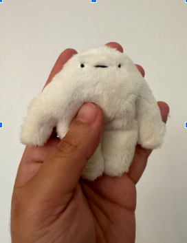 White small stuffed animal