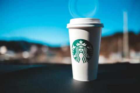 Picture of a Starbucks Coffee cup