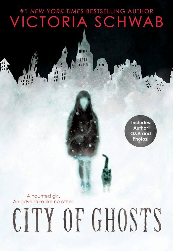 Cover art for Victoria Schwab's City of Ghosts