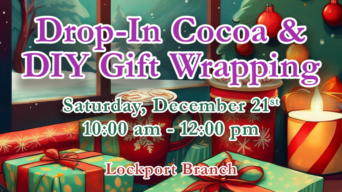 Drop-In Cocoa and DIY Gift Wrapping