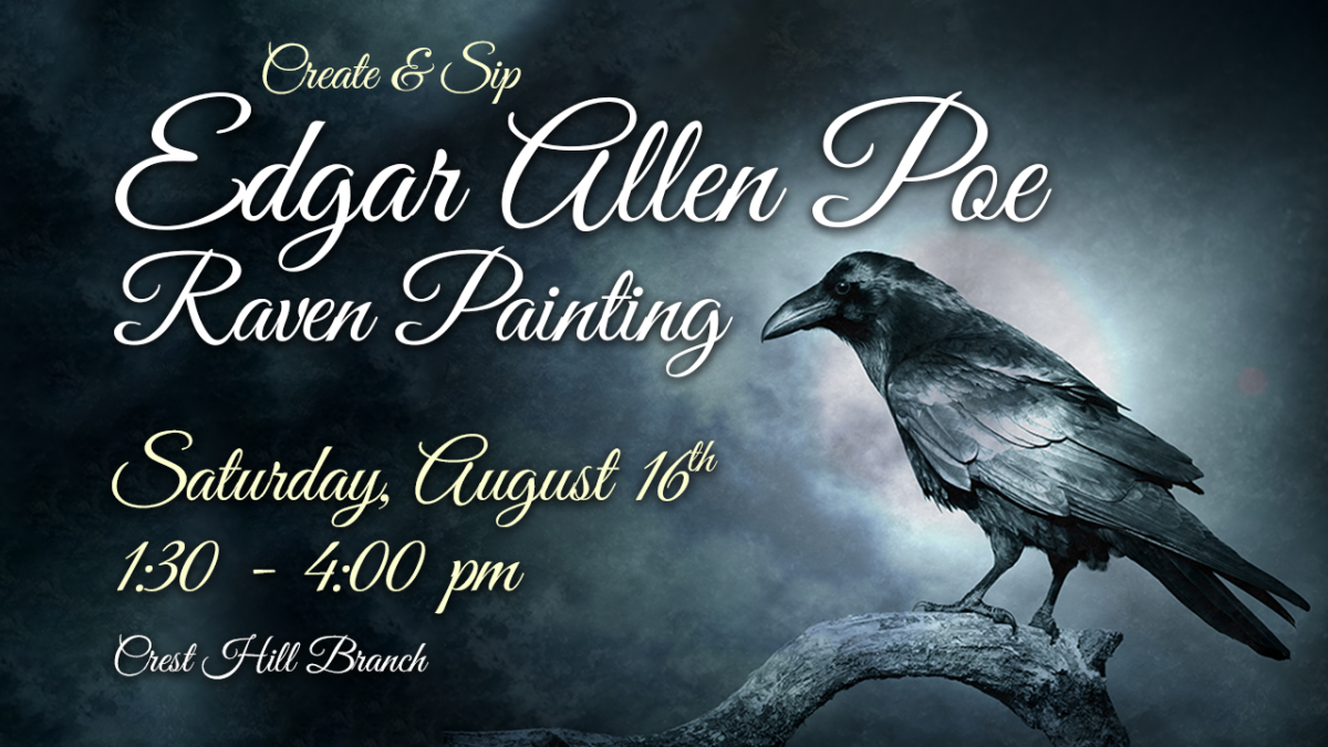 Edgar Allen Poe Raven Painting 