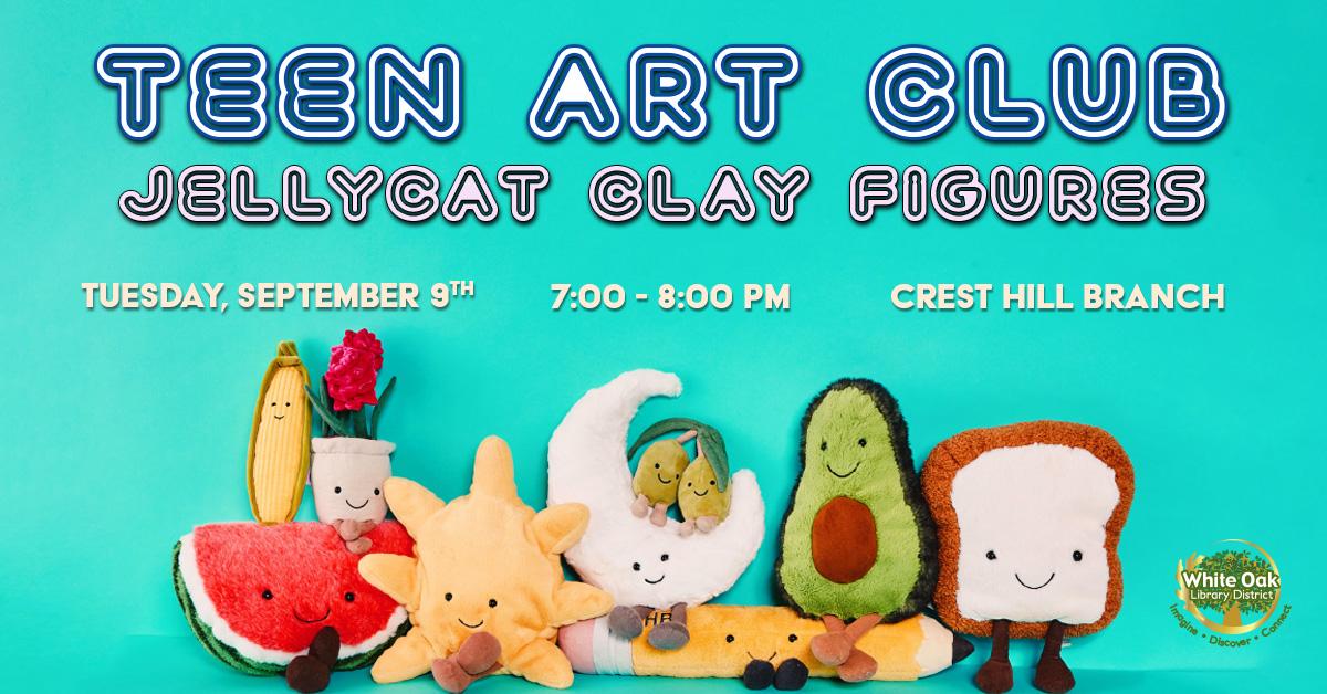 Teen Art Club Jellycat Figures
