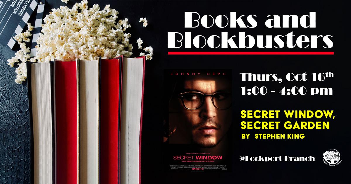 Books and Blockbusters: Secret Window, Secret Garden