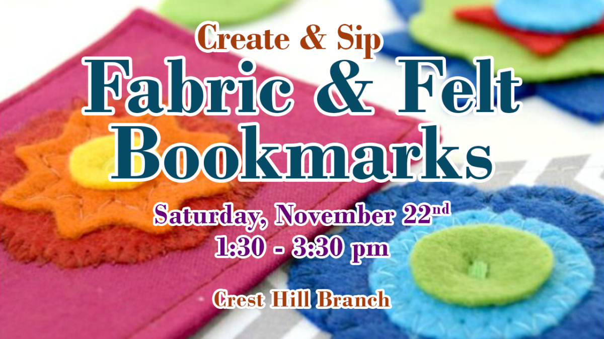 Fabric & Felt Bookmark 