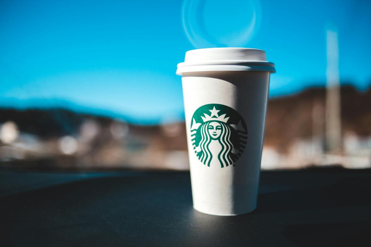 Picture of a Starbucks Coffee cup
